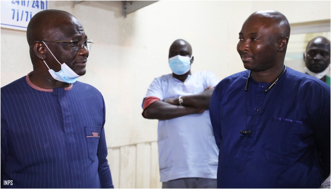 Réveillon : La ministre de la santé et du développement social apporte son soutien aux agents de santé